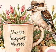 Watercolour illustration for 🌷 Courage Behind the Scrubs